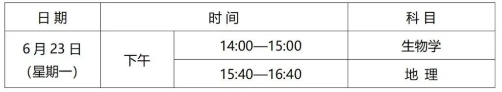 2025年西安中考时间公布相关图片