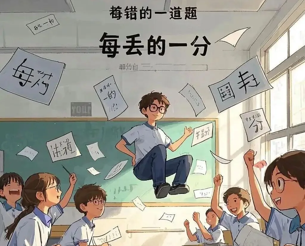 致中考生：错的每一道题，都是为了遇见对的人