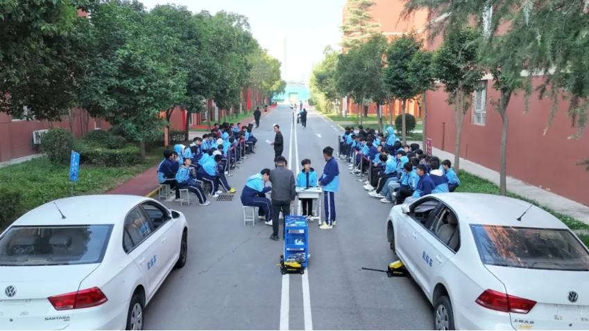 【腾飞吧，城市科技！】以赛促学，充分实践——新能源汽车项目技能大赛