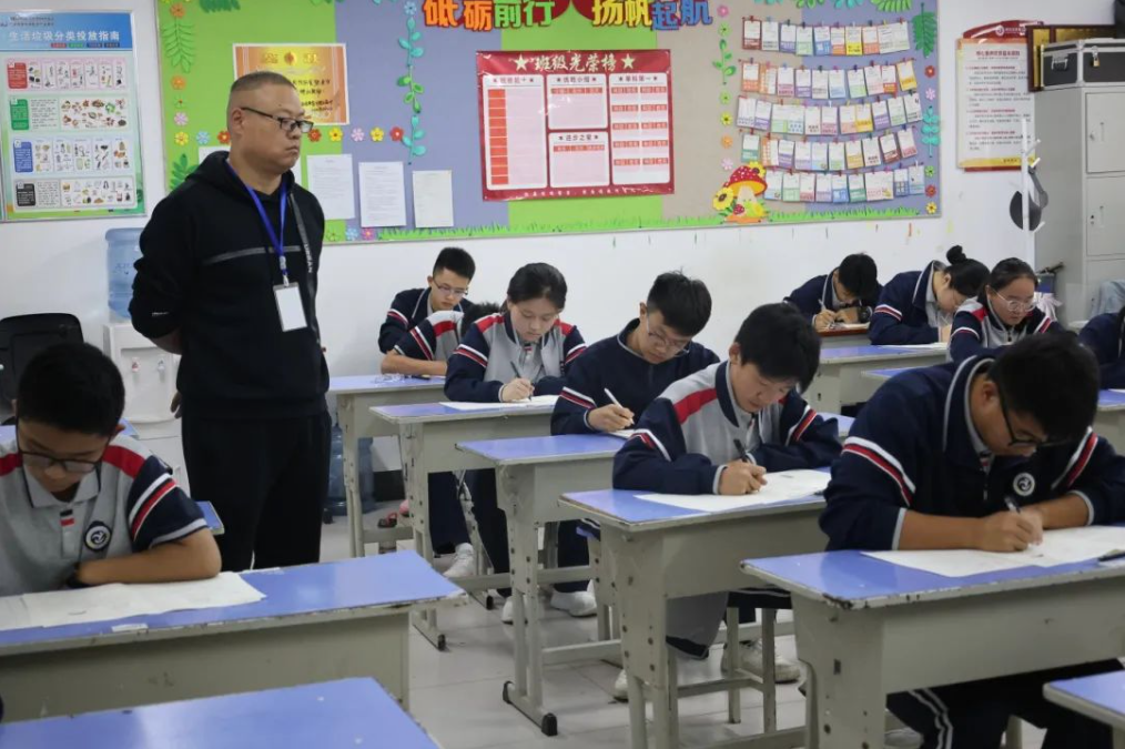 第一次月考纪实 | 从容不迫 沉着应考